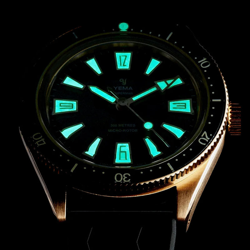 Yema Skin Diver Slim Bronze CMM.20 LE in Grey #YEMA-05