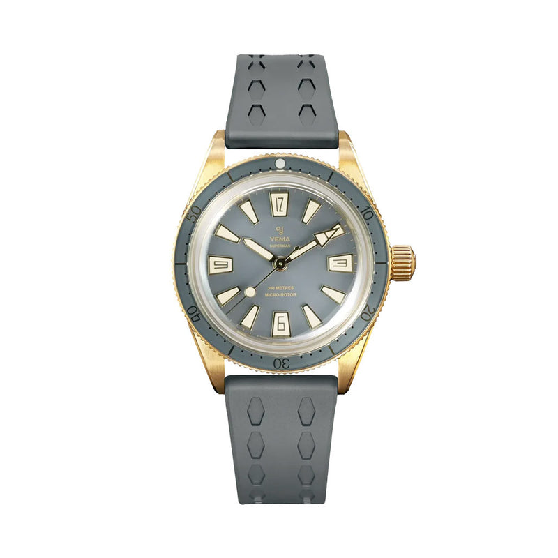 Yema Skin Diver Slim Bronze CMM.20 LE in Grey #YEMA-05