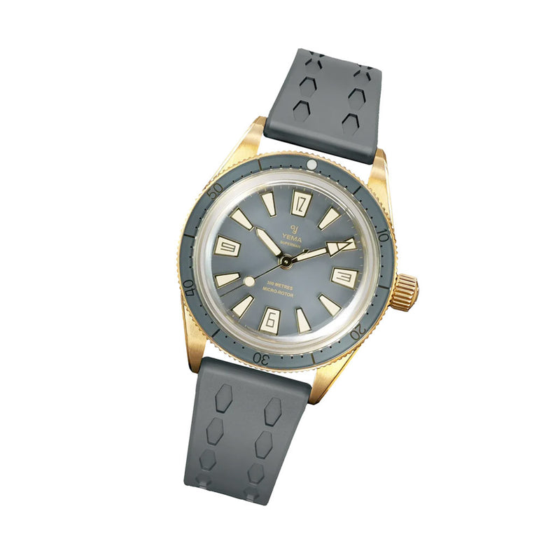 Yema Skin Diver Slim Bronze CMM.20 LE in Grey #YEMA-05