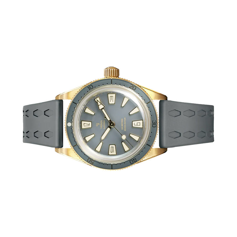 Yema Skin Diver Slim Bronze CMM.20 LE in Grey #YEMA-05