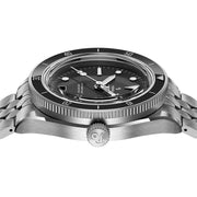 Yema Superman Dato CMM.10 with Black Dial on Bracelet #YEMA-06