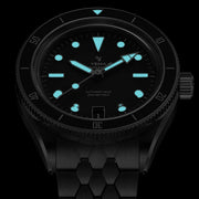 Yema Superman Dato CMM.10 with Black Dial on Bracelet #YEMA-06