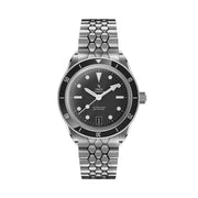 Yema Superman Dato CMM.10 with Black Dial on Bracelet #YEMA-06