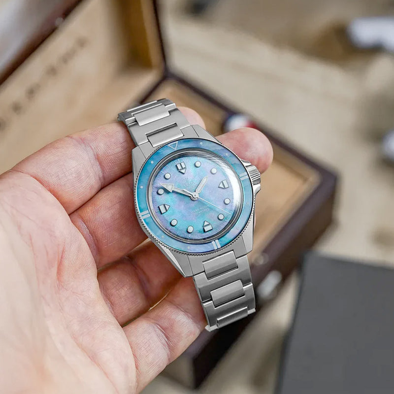 Yema Navygraf Pearl CMM.20 LE on Bracelet #YEMA-08