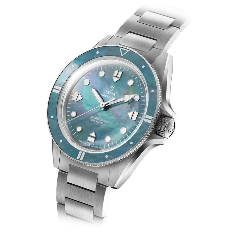 Yema Navygraf Pearl CMM.20 LE on Bracelet #YEMA-08