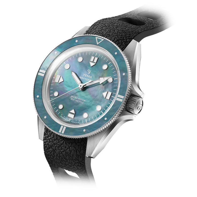 Yema Navygraf Pearl CMM.20 LE on Bracelet #YEMA-08