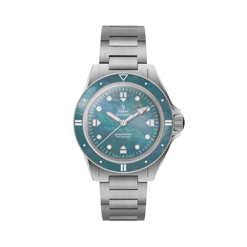 Yema Navygraf Pearl CMM.20 LE on Bracelet #YEMA-08