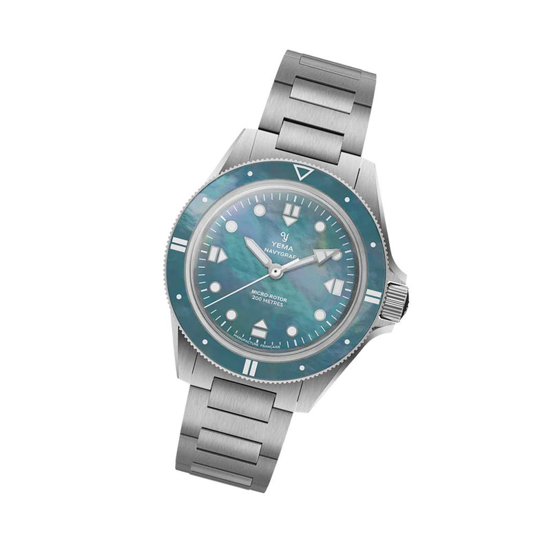 Yema Navygraf Pearl CMM.20 LE on Bracelet #YEMA-08