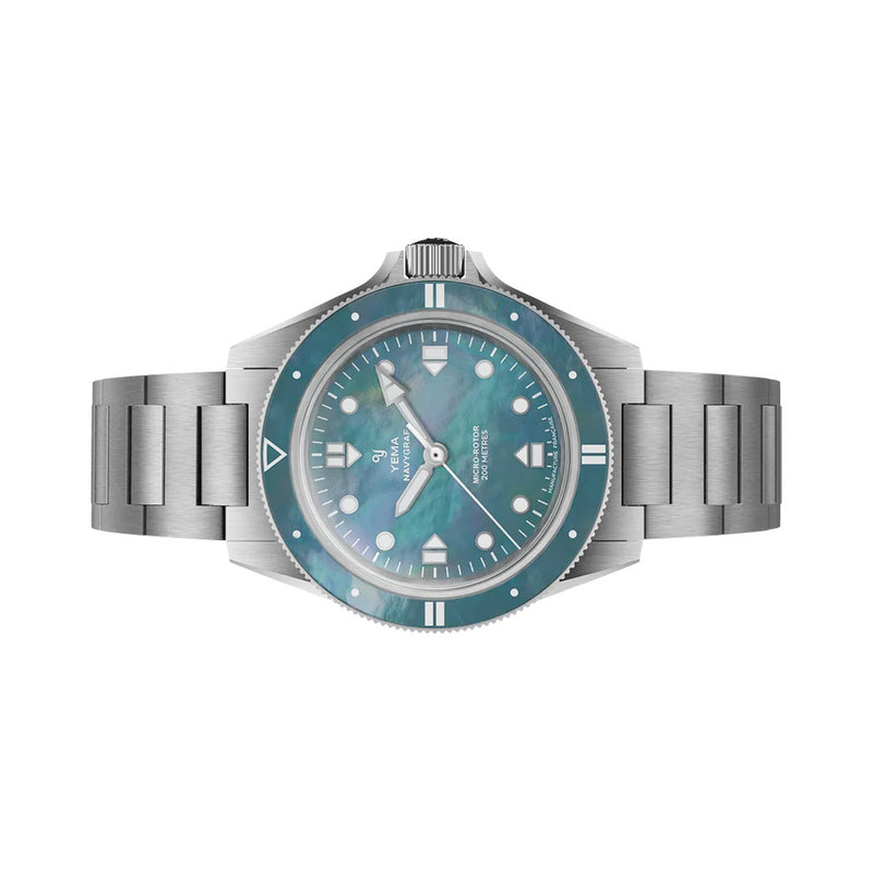 Yema Navygraf Pearl CMM.20 LE on Bracelet #YEMA-08