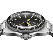 Yema Navy Heritage with Black Dial on Bracelet #YEMA-09