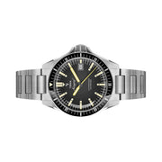 Yema Navy Heritage with Black Dial on Bracelet #YEMA-09