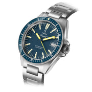 Yema Navy Heritage with Blue Dial on Bracelet #YEMA-10