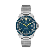 Yema Navy Heritage with Blue Dial on Bracelet #YEMA-10