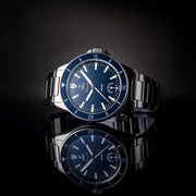 Yema Navygraf Marine Nationale Quarz with Blue Dial #YEMA-11