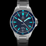 Yema Navygraf Marine Nationale Quarz with Blue Dial #YEMA-11