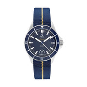 Yema Navygraf Marine Nationale Quarz with Blue Dial #YEMA-11