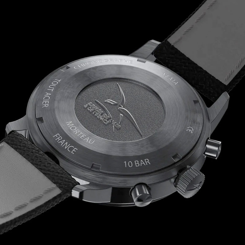 Yema Flygraf Bi-Compax French Air Force Meca-Quartz Chronograph #YEMA-13