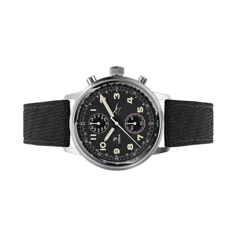 Yema Flygraf Bi-Compax French Air Force Meca-Quartz Chronograph #YEMA-13