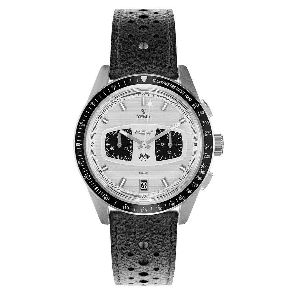 Yema Rallygraf II Panda Meca-Quartz Chronograph #YEMA-15 — Long