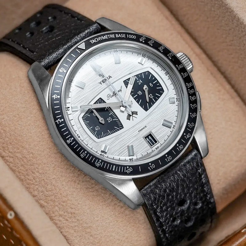 Yema Rallygraf II Panda Meca-Quartz Chronograph #YEMA-15