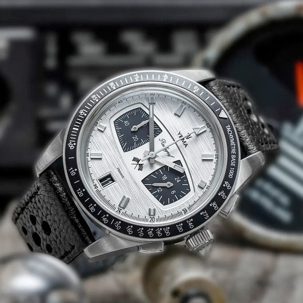 Yema Rallygraf II Panda Meca-Quartz Chronograph #YEMA-15