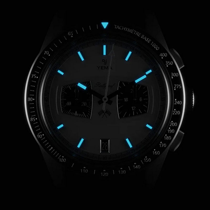 Yema Rallygraf II Panda Meca-Quartz Chronograph #YEMA-15