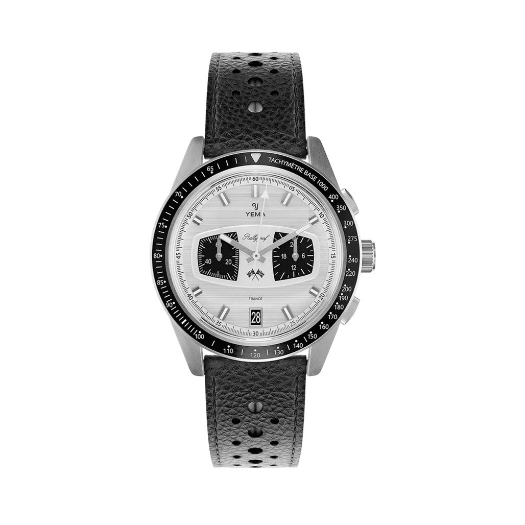 Yema Rallygraf II Panda Meca-Quartz Chronograph #YEMA-15 — Long