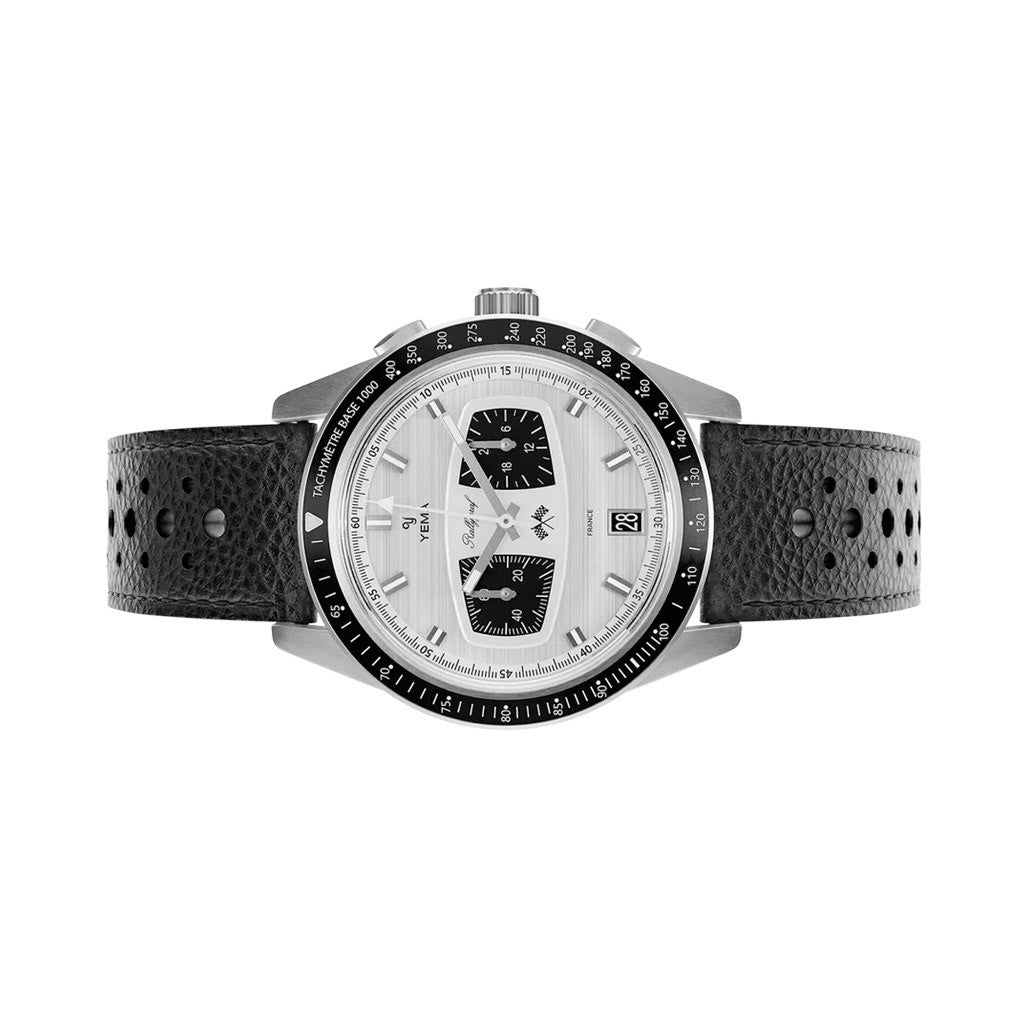Yema Rallygraf II Panda Meca-Quartz Chronograph #YEMA-15 — Long