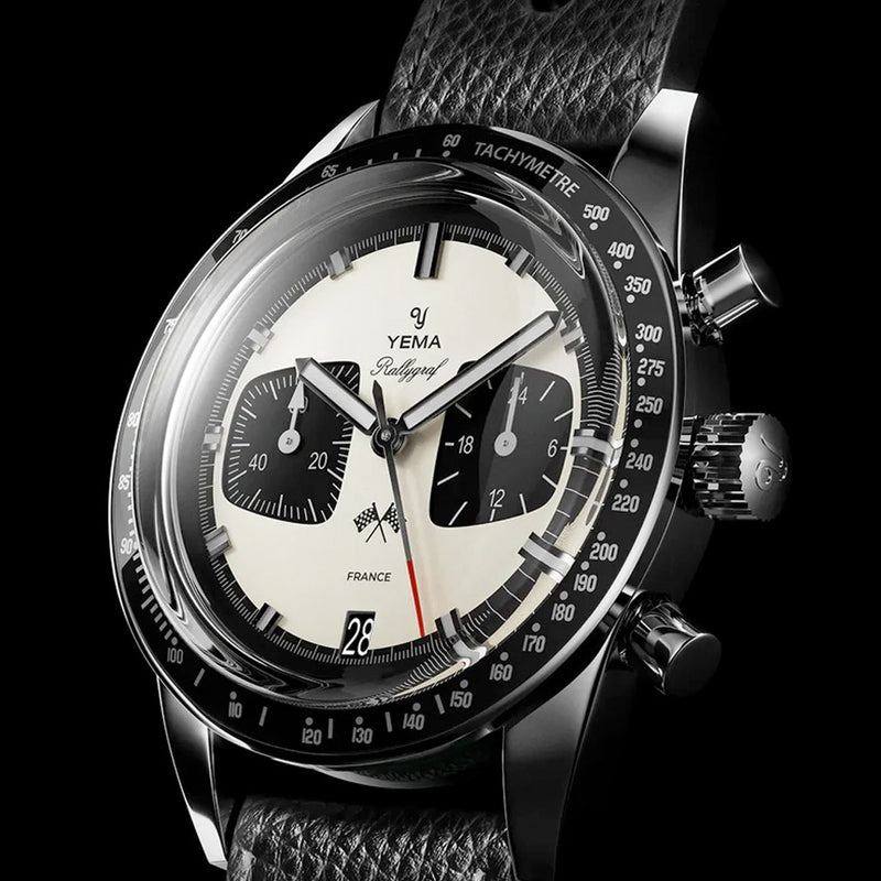 Yema Rallygraf Meca-Quartz Panda Chronograph #YEMA-16