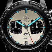 Yema Rallygraf Meca-Quartz Panda Chronograph #YEMA-16