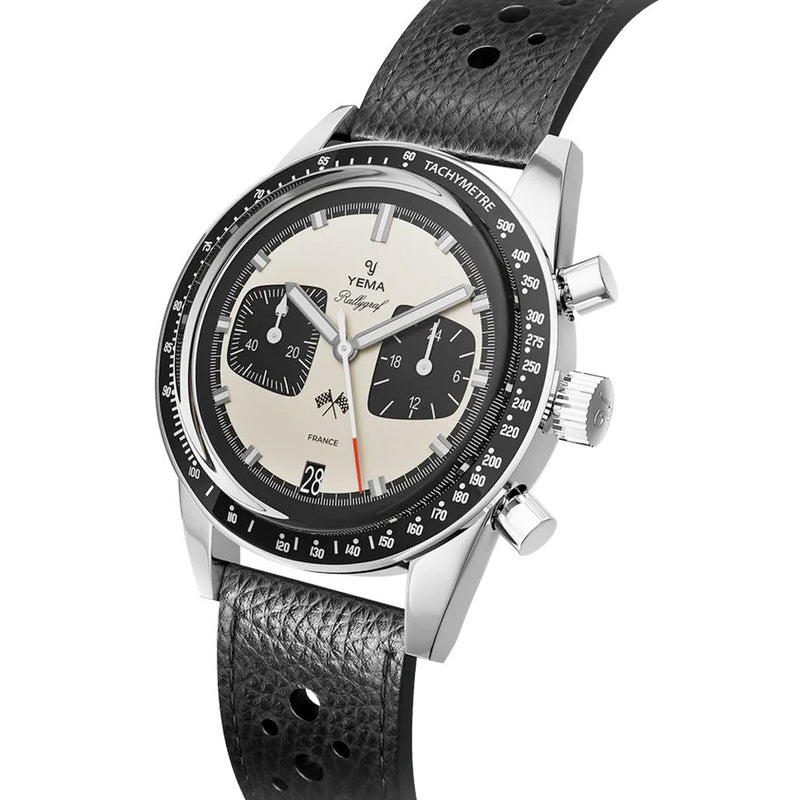 Yema Rallygraf Meca-Quartz Panda Chronograph #YEMA-16
