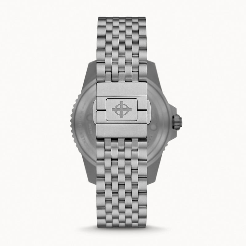 Zodiac Super Sea Wolf Pro-Diver Titanium Limited Edition #ZO3550 back