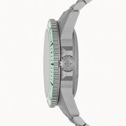Zodiac Super Sea Wolf Pro-Diver Titanium Limited Edition #ZO3550 crown