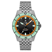 Zodiac Super Sea Wolf Pro-Diver Titanium Limited Edition #ZO3550 zoom