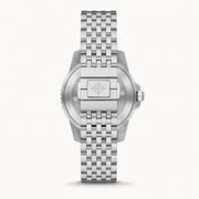 Zodiac Super Sea Wolf Pro-Diver Automatic Stainless Steel Watch #ZO3552 back