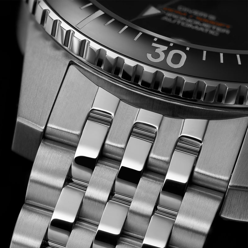 Zodiac Super Sea Wolf Pro-Diver Automatic Stainless Steel Watch #ZO3552 lifestyle