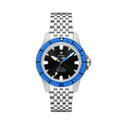 Zodiac Super Sea Wolf Pro-Diver with Black Dial and Blue Bezel #ZO3554