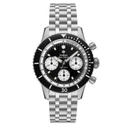 Zodiac Sea-Chrono Automatic Chronograph with Black Dial #ZO3604 zoom