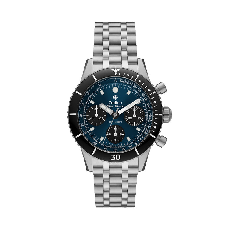 Zodiac Sea-Chrono Automatic Chronograph with Blue Dial #ZO3605