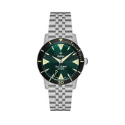 Zodiac Super Sea Wolf 53 Skin Diver Watch with Green Dial #ZO9218