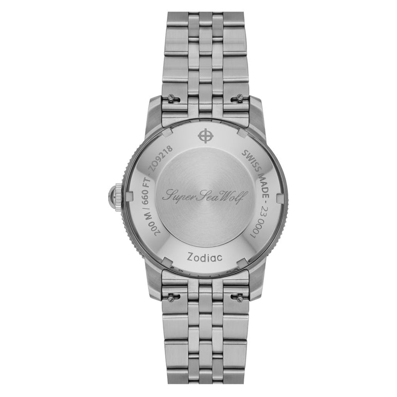 Zodiac Super Sea Wolf 53 Skin Diver Watch with Green Dial #ZO9218