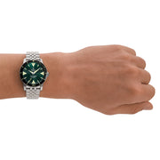 Zodiac Super Sea Wolf 53 Skin Diver Watch with Green Dial #ZO9218