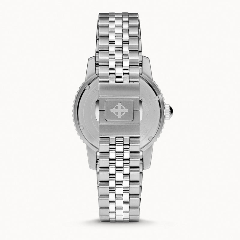 Zodiac Super Sea Wolf Automatic Stainless Steel Watch #ZO9266 back