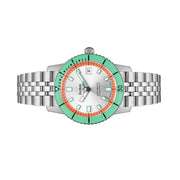 Zodiac Super Sea Wolf Automatic Stainless Steel Watch #ZO9269 side