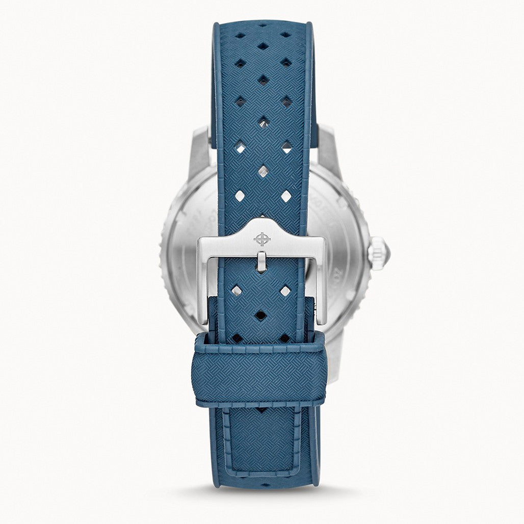 Zodiac Super Sea Wolf Automatic Blue Rubber Watch #ZO9270 — Long