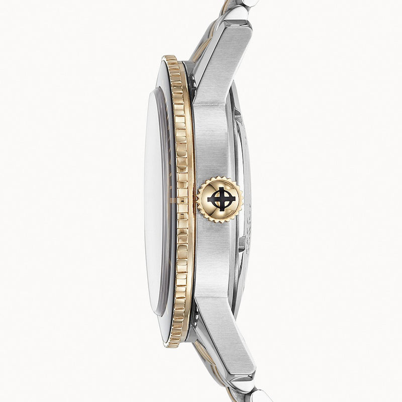 Zodiac Super Sea Wolf Automatic Stainless Steel Watch #ZO9271 crown