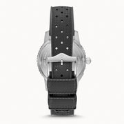 Zodiac Super Sea Wolf 53 Compression Automatic Black Rubber Watch #ZO9275 back
