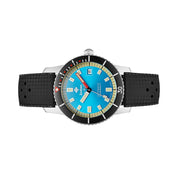 Zodiac Super Sea Wolf 53 Compression Automatic Black Rubber Watch #ZO9275 side