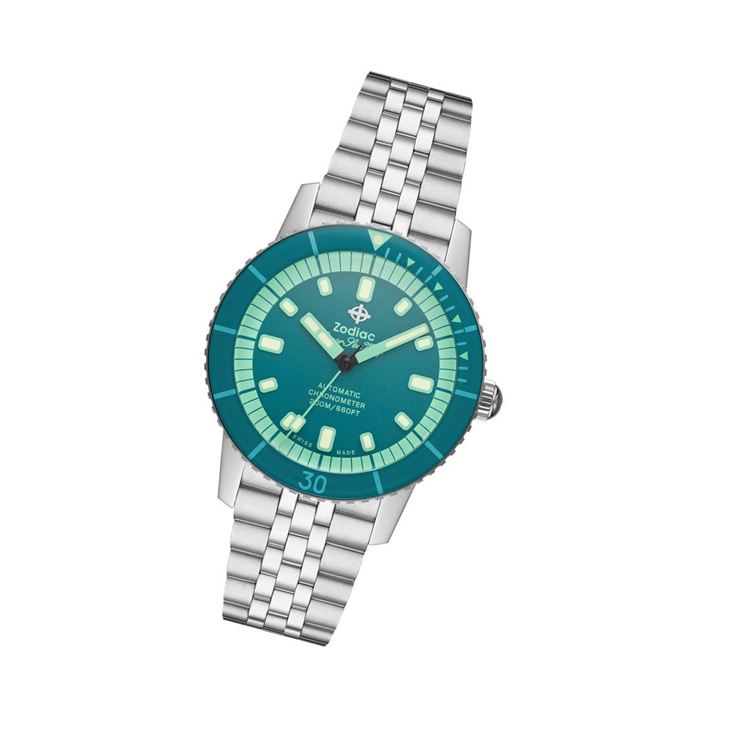 Zodiac Special Edition Super Sea Wolf 53 Aquamarine Dream #ZO9283