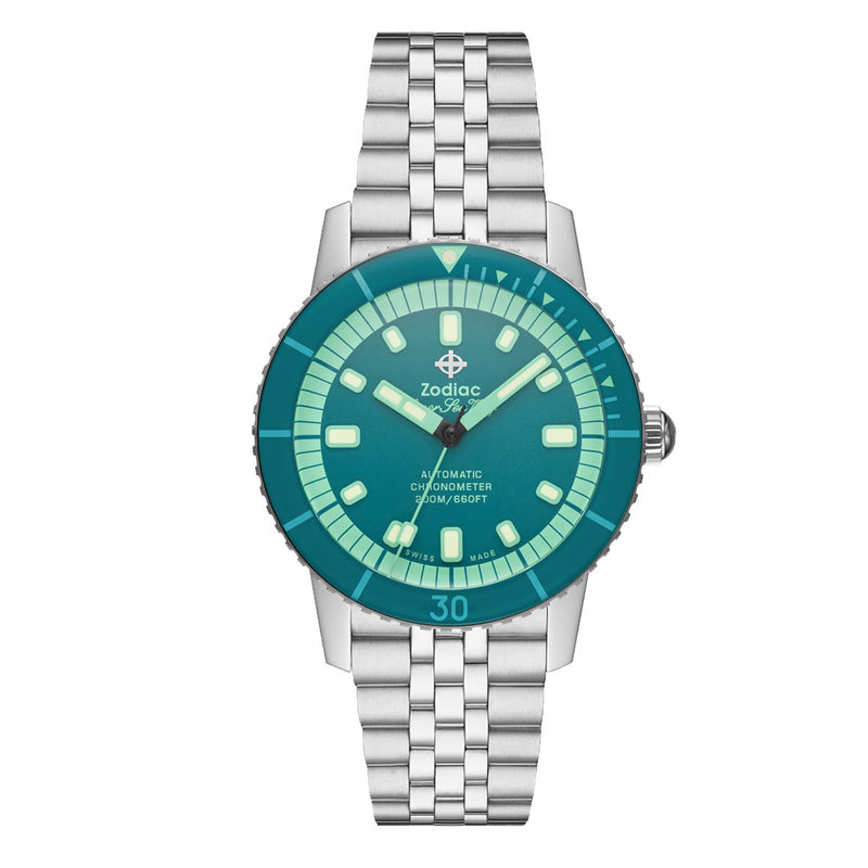 Zodiac Special Edition Super Sea Wolf Aquamarine Dream #ZO9283 zoom